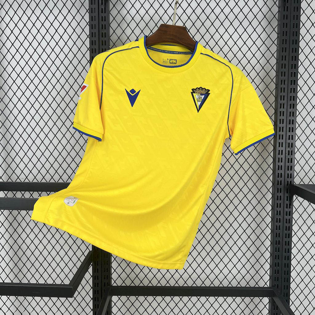2025-2026 C&aacute;diz Home Football Shirt 1:1 Thai Quality- Maxi Kit