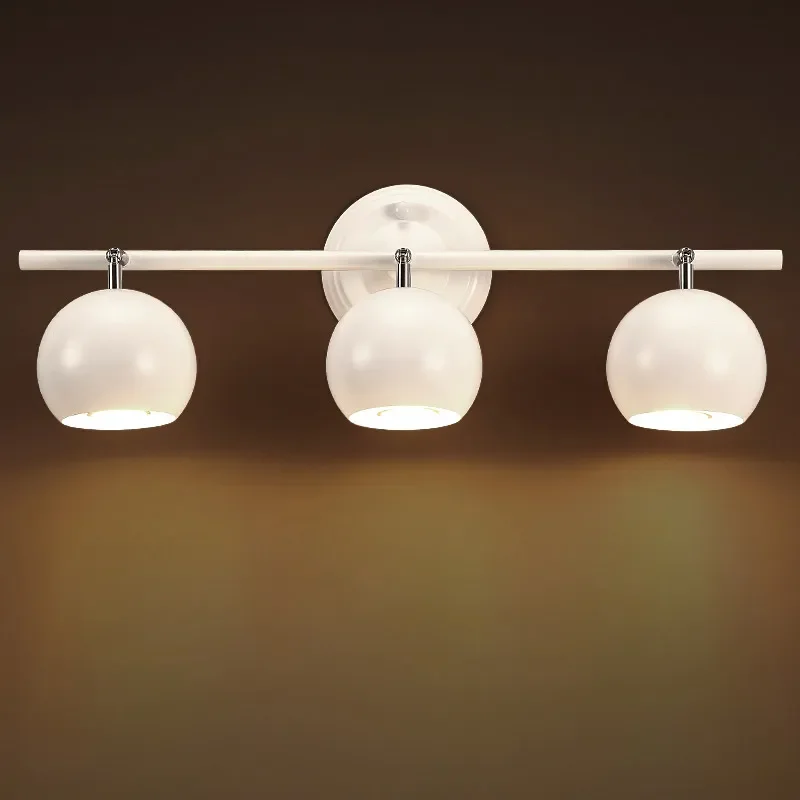 Modern Metal White Globe Sconce JOSENART Josenart