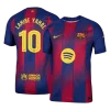 LAMINE YAMAL #10 Barcelona Home Authentic Soccer Jersey 2025/26 &ndash; UCL