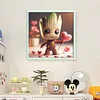 Groot-11CT Stamped Cross Stitch 40*40cm/15.75*15.75in