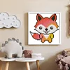 Fox-14CT Stamped Cross Stitch Kit(14*15cm)