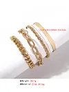 Original Cool Statement Chains Bracelet