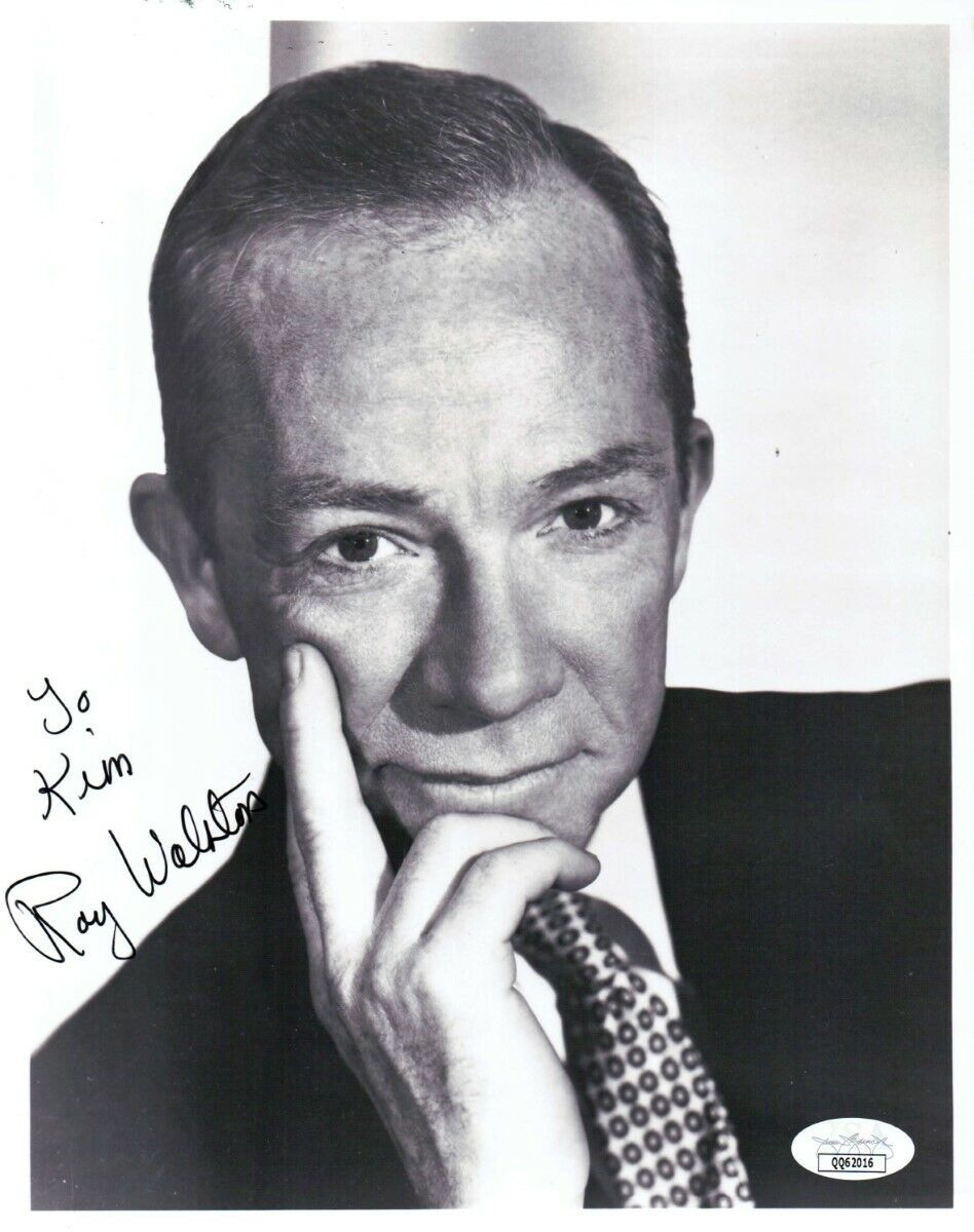 Ray Walston Signed Autographed 8X10 Photo Poster painting My Favorite Martian JSA QQ62016