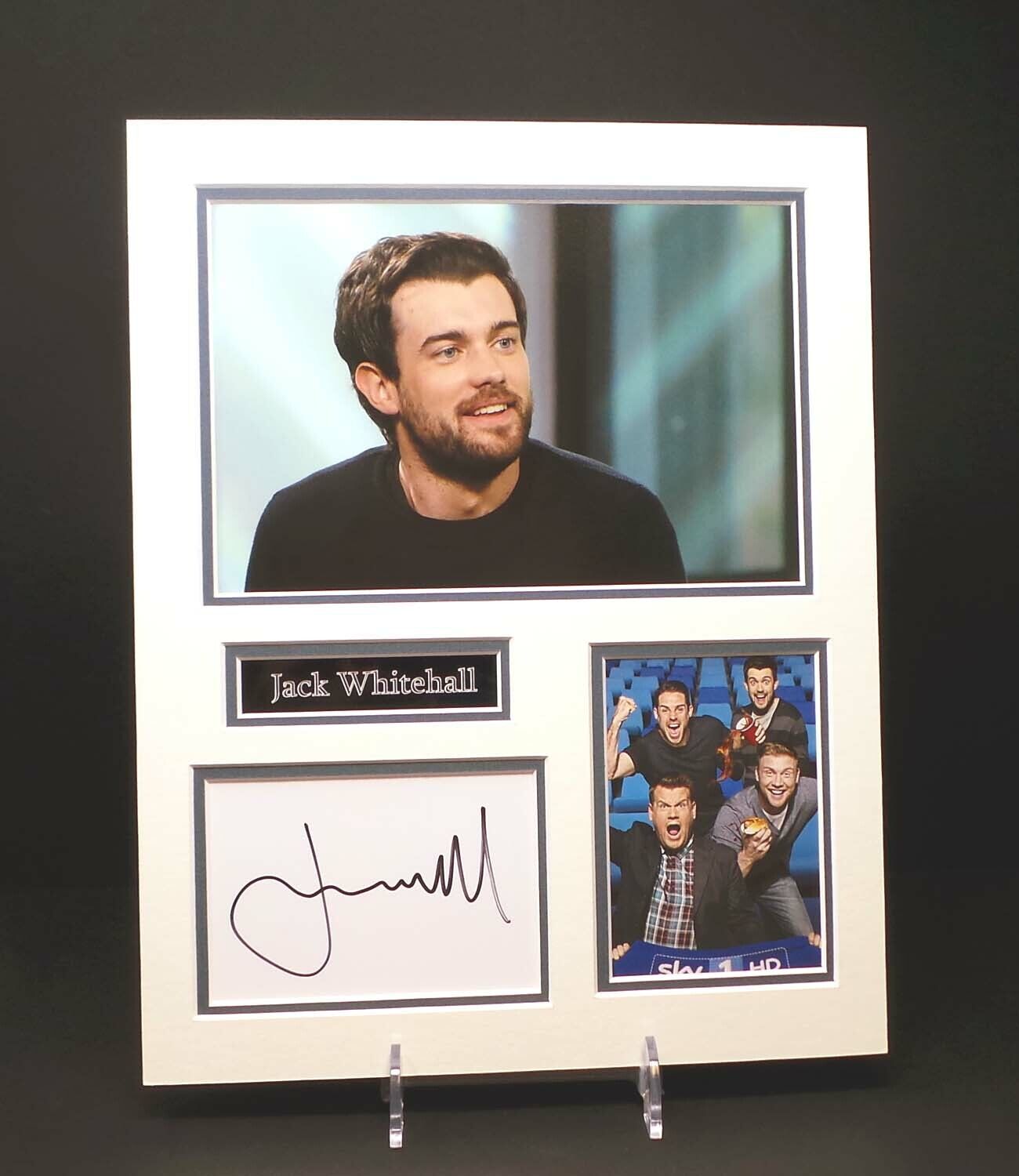 Jack WHITEHALL Signed Mounted Photo Poster painting Display AFTAL RD COA A League of Their Own