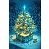 (40*60cm)Christmas Tree - Full Round Drill Diamond Painting