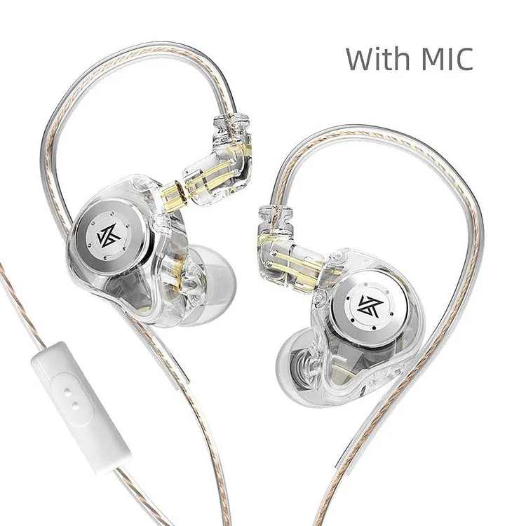 🎧🔥KZ EDX pro Earphones Bass Earbuds In Ear Monitor Headphones Sport Noise Cancelling HIFI Headset