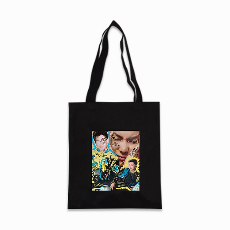 BTS Member Photo Graffiti Handbag