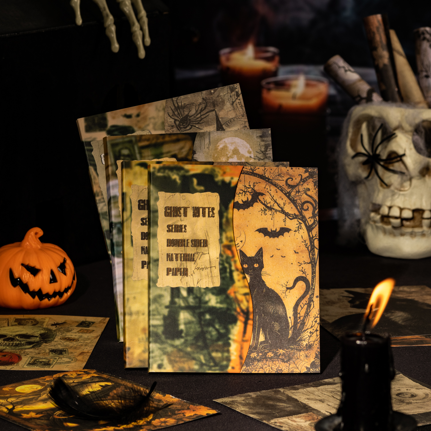 소재지 - 고스트 노트 시리즈 빈티지 다크 스컬