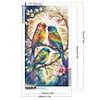 (40*70cm)Birds - Full Round Drill Diamond Painting