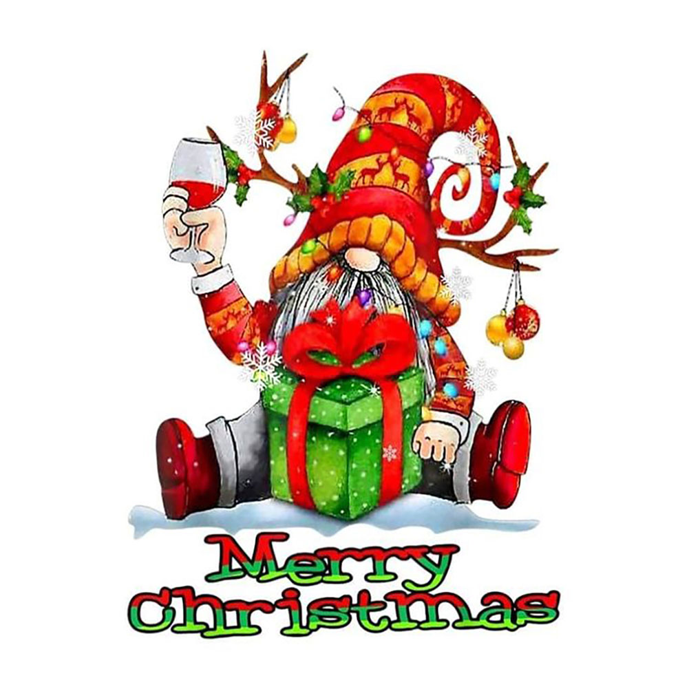 

Christmas Goblin - Round Drill Diamond Painting - 30*40CM, 501 Original