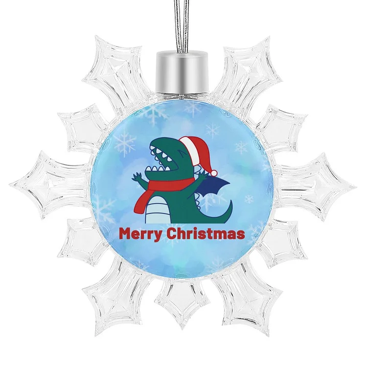 Personalized  Snowflake Pendant Christmas