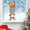 DIY Diamond Painting Double Sided 3D Wind Chime Xmas Pendant  Hanging Kit