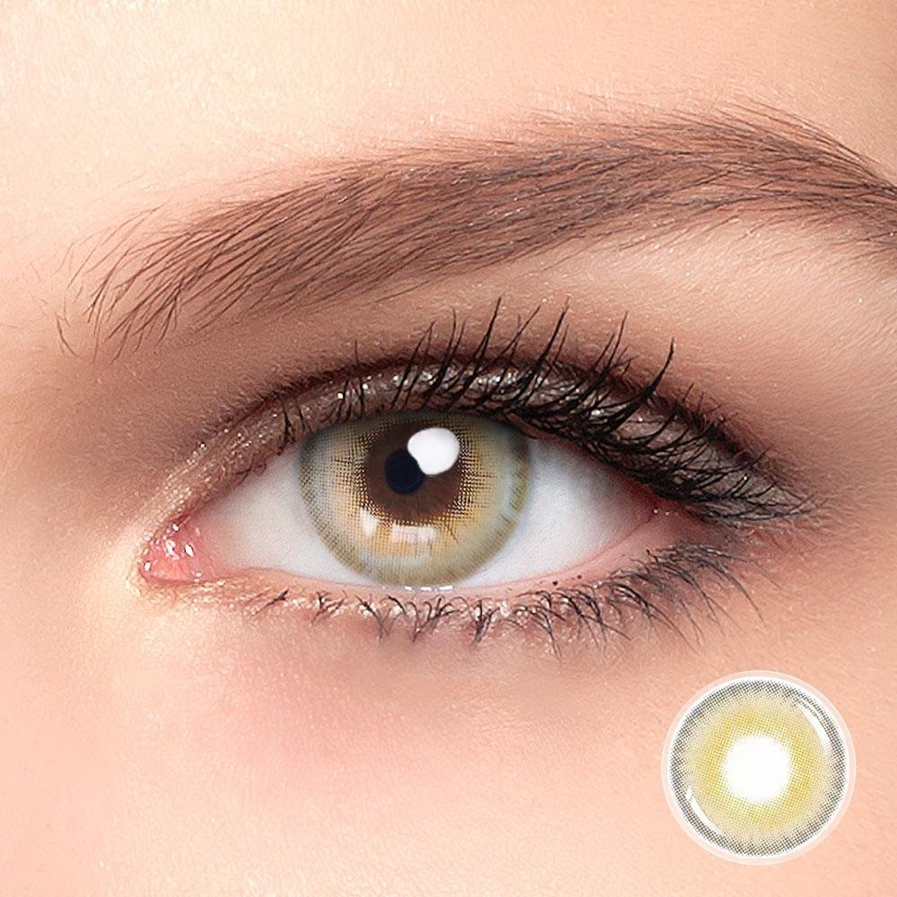 Tokyo Brown Color Contact Lenses (12 Months）