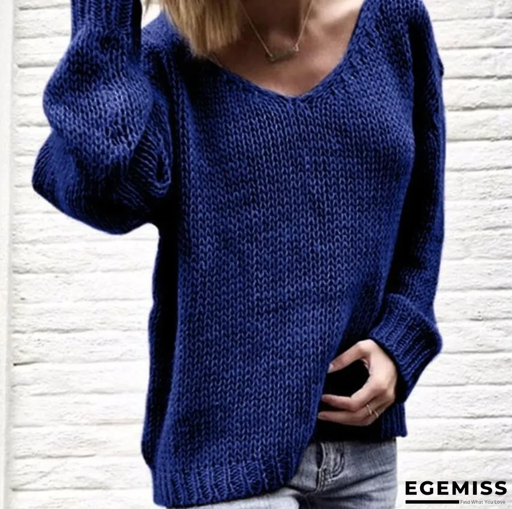 Autumn Winter Women's Knitted Top | EGEMISS