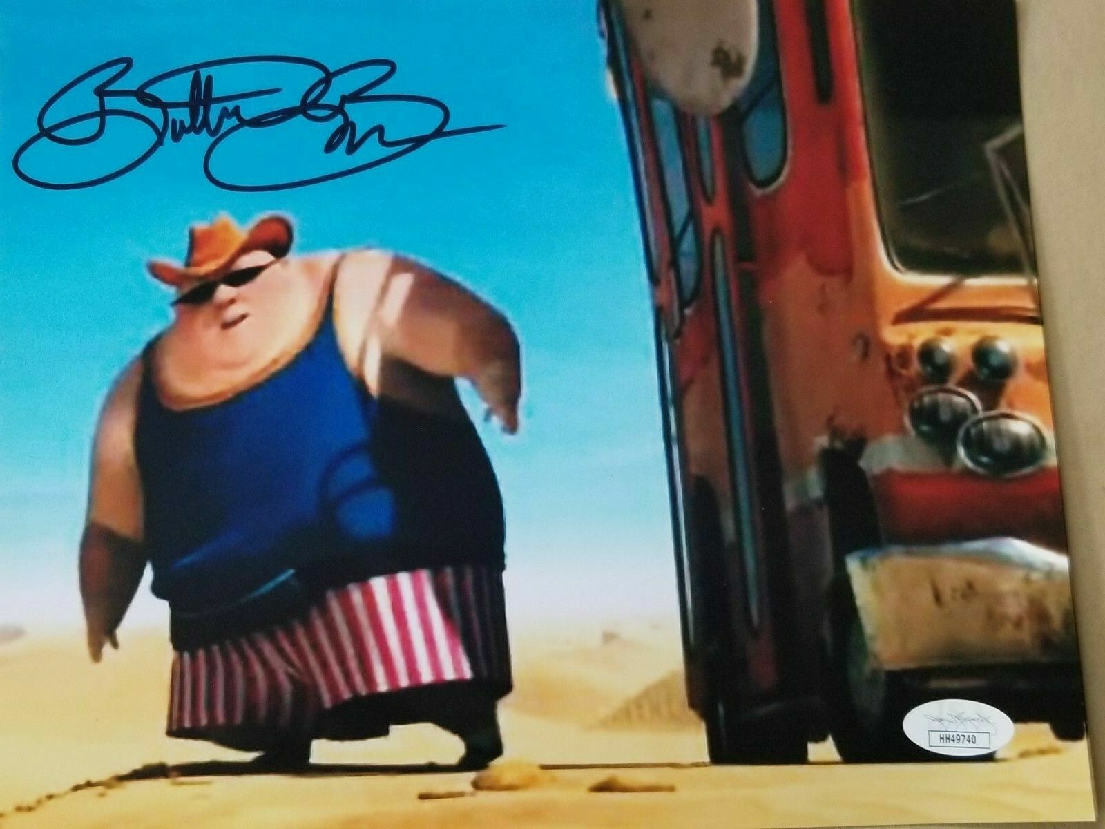 Butterbean signed Despicable Me 8x10 autographed Photo Poster painting JSA