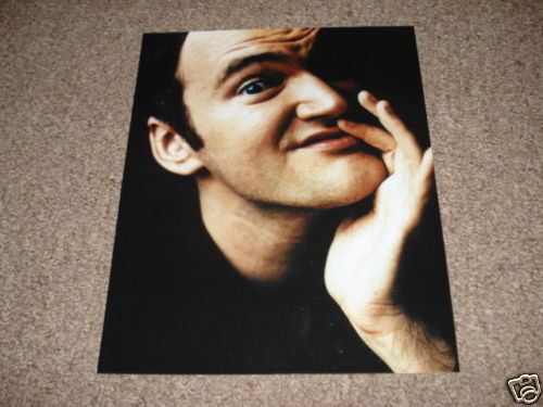 Quentin Tarantino Cool Color 8x10 Sexy Photo Poster painting