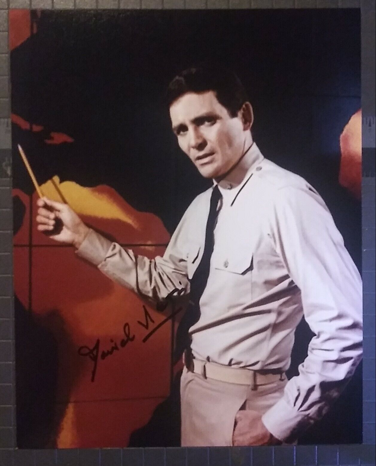 David Hedison signed 8x10