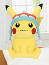 Licensed Winter Ver. Pikachu Super Soft Short Plush Doll - Free Shipping - Pokemon [In Stock]