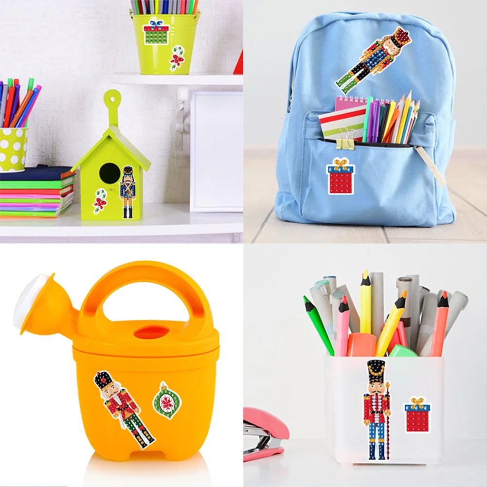 29PCS DIY Diamond Mosaic Stickers Kits for Kids Beginner  Kit (Cavalryman)