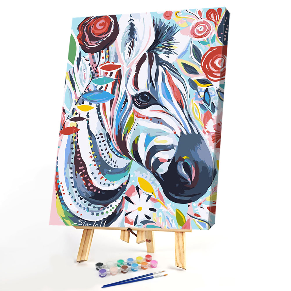 

40x50cm - Paint By Numbers Color Horse, 501 Original