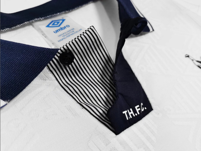 Retro 1991/1993 Tottenham Home Football T-Shirt Thai Quality