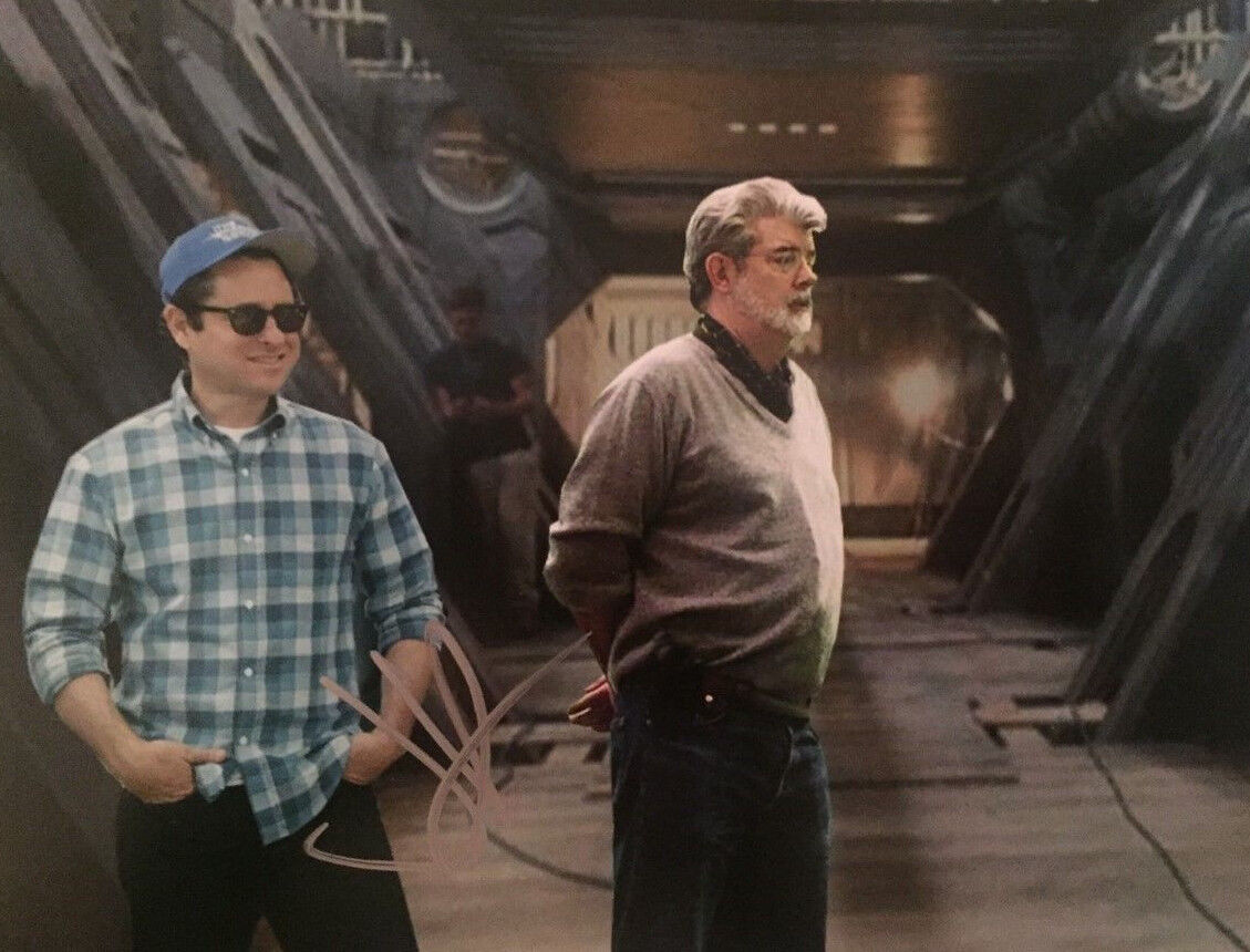 JJ Abrams J.J. signed autographed Photo Poster painting George Lucas Star Wars