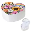 DIY Diamond Painting Heart-Shaped Jewelry Box Decorative Storage Case Home Decor