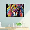 Lion-14CT Stamped Cross Stitch Kit(40*32cm)