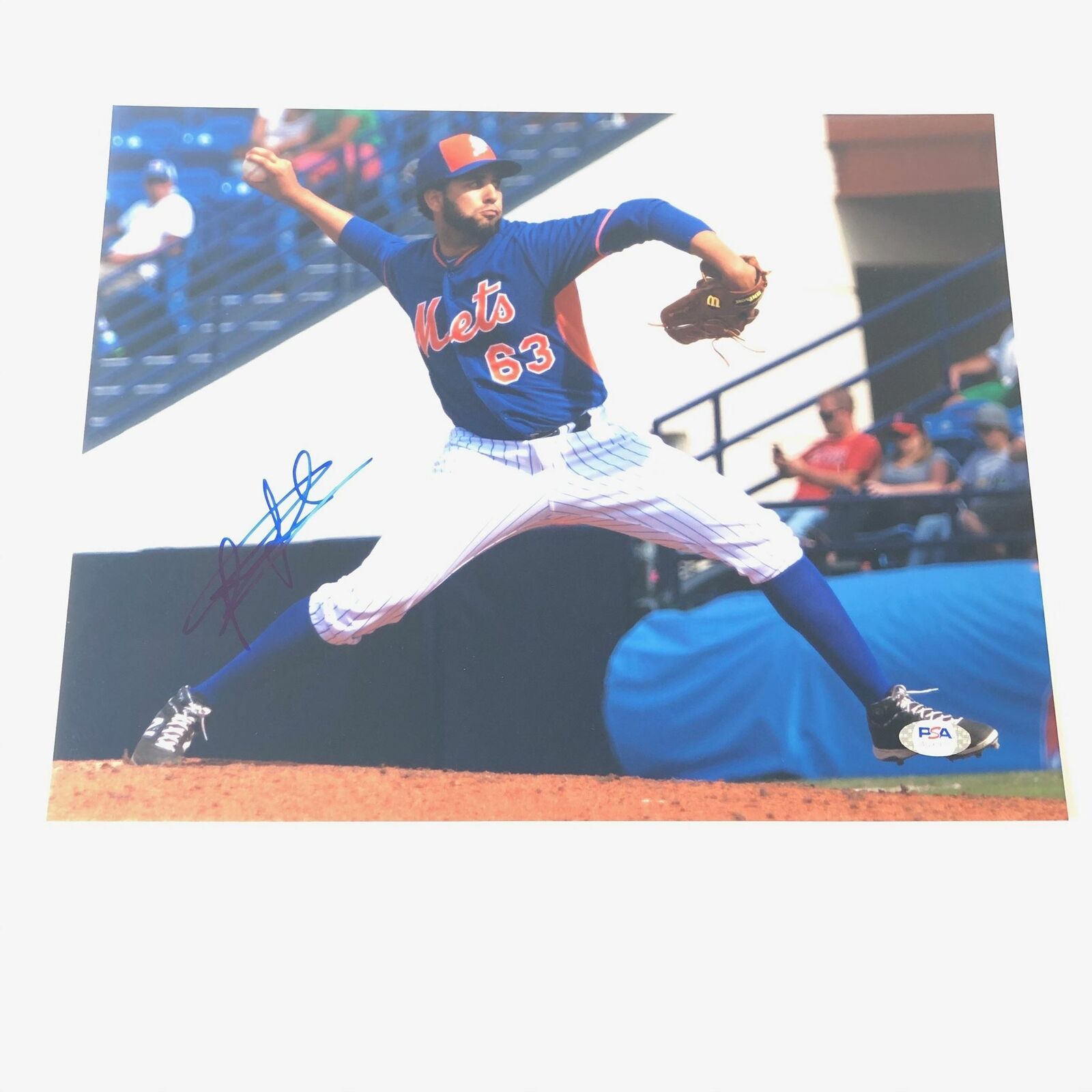 Gabriel Ynoa signed 11x14 Photo Poster painting PSA/DNA New York Mets Autographed