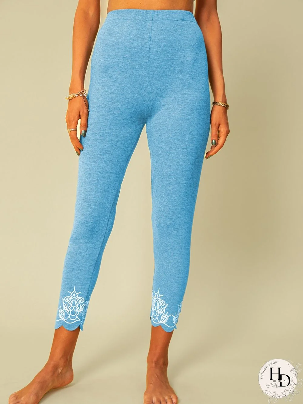 Casual Floral Leggings