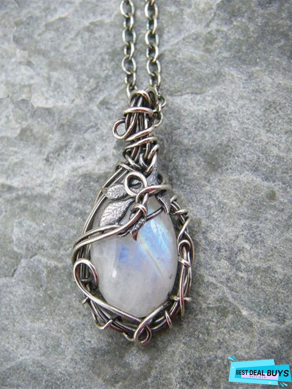 Vintage Moonstone Necklace