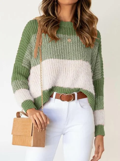 Women Half Sleeve V-neck Solid Color Dress