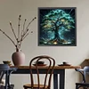 Diamond Painting-5D Full Round Drill Life Tree(40*40 CM)