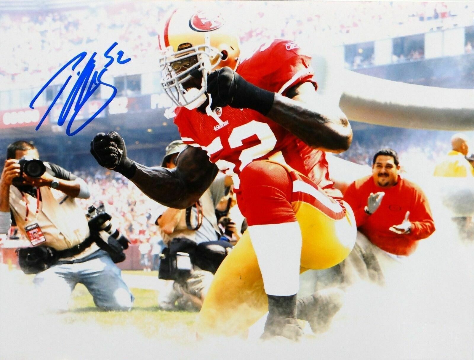 Patrick Willis Autographed Signed 8x10 Photo Poster painting ( 49ers ) REPRINT