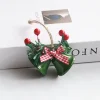 12PCS Christmas Tree New Year Hanging Decor Bells