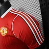 Joyfball 2025/2026 Player Version Manchester United Retro Red Football Shirt  1:1 Thai Quality（The player version jersey is a bit tight, please pay attention to the size selection）