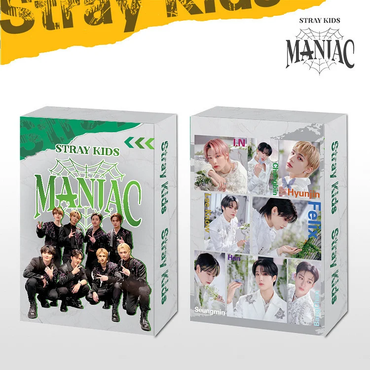 Stray Kids 2023 World Tour "MANIAC" ENCORE 55 Sheets Photocard