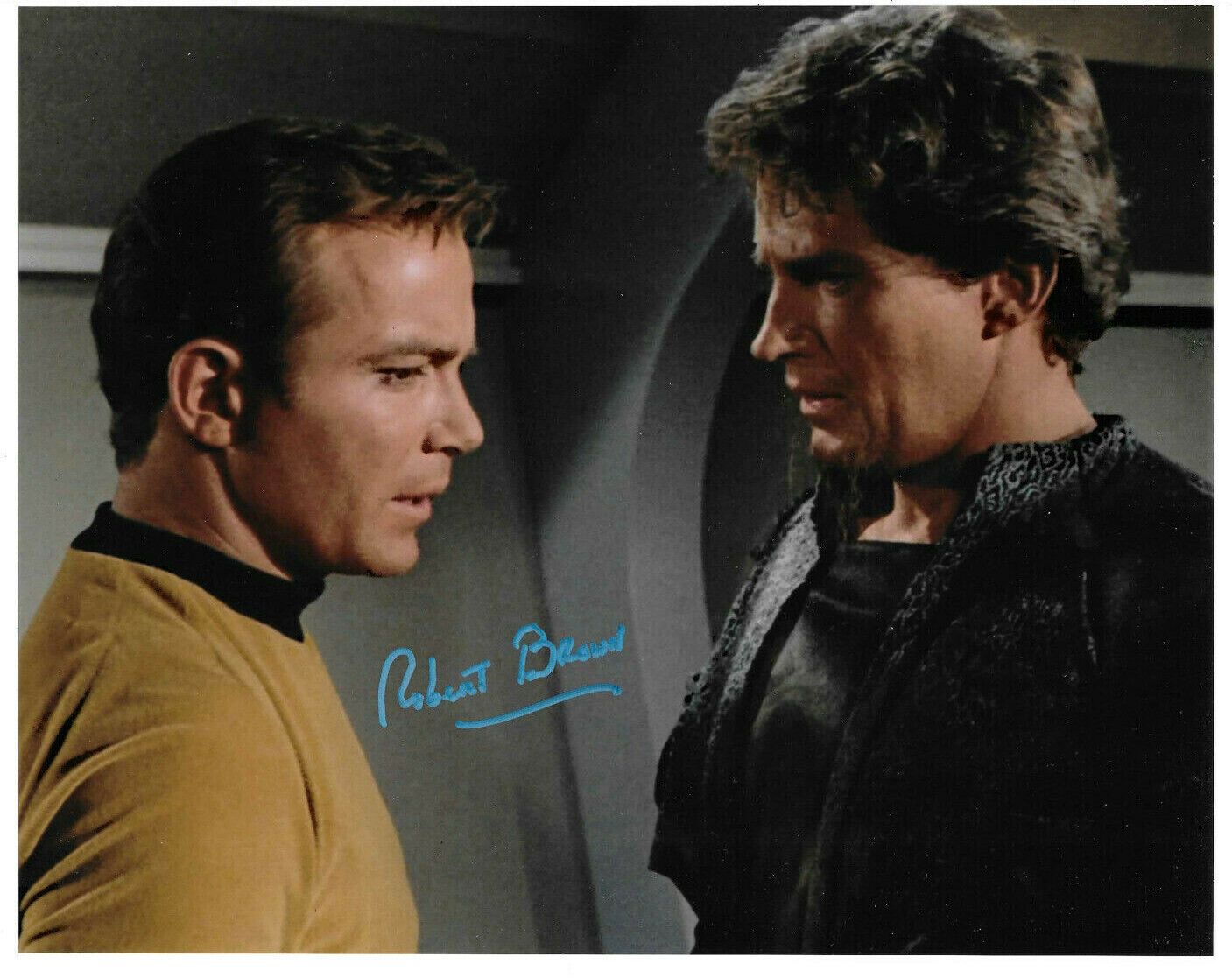 Robert Brown Signed 8x10 Photo Poster painting Autograph, Star Trek, Lazarus, Alternating Factor