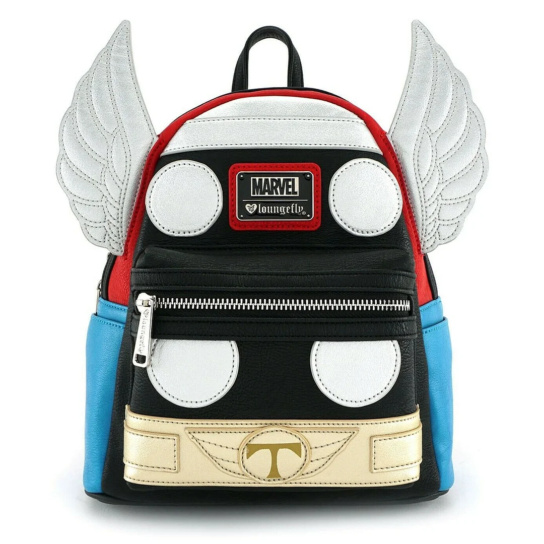 Buzzdaisy Loki Hiddleston Thor Odinson Cute Mini Backpack Bag Wallet Purse Gift for Kids Friends