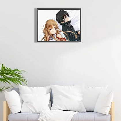 Sword Art Online Anime Characters Diamond Painting 