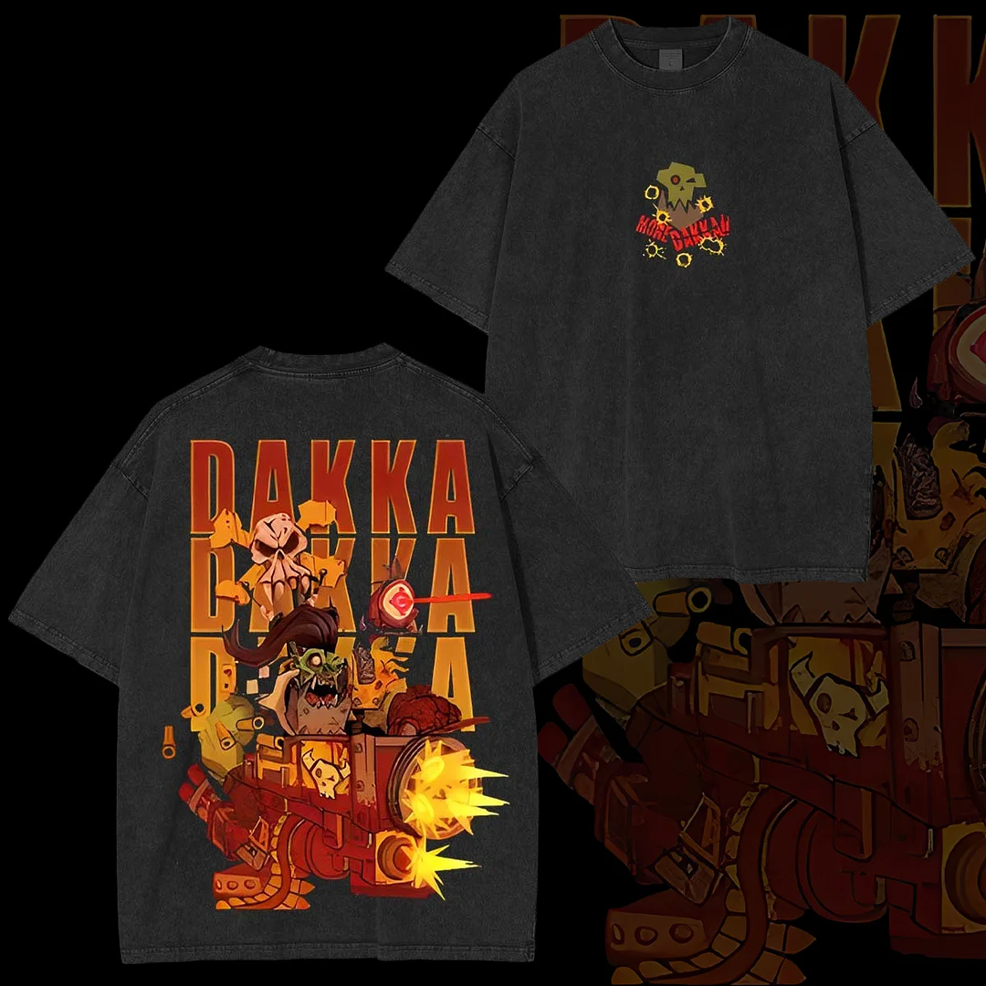 Warhammer 40K Printed Unisex Washed T-Shirt