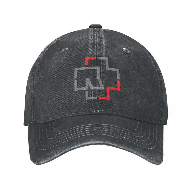 Rammste Rock Unisex Baseball Cap Heavy Metal Distressed Washed Hats Cap Casual Outdoor All Seasons Travel Gift Snapback Cap