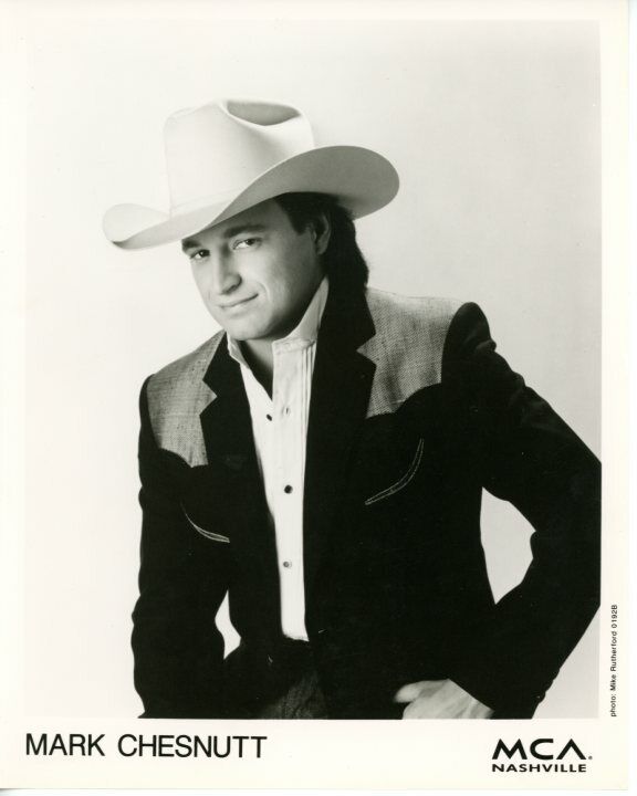 Mark Chesnutt Original 8x10 Press Publicity Photo Poster painting