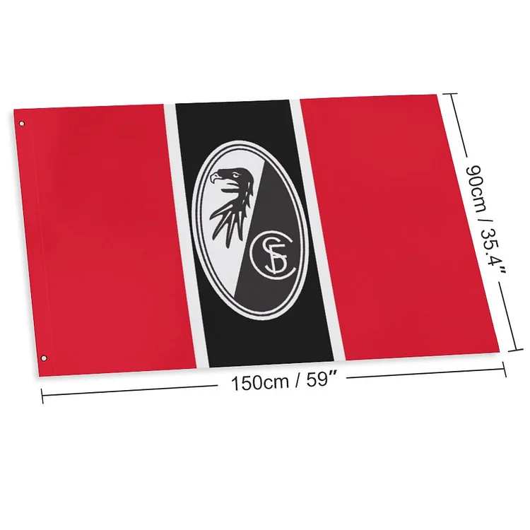 SC Freiburg Fahne Flagge - Garten Flagge
