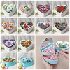 DIY Diamond Painting Heart-Shaped Jewelry Box Decorative Storage Case Home Decor