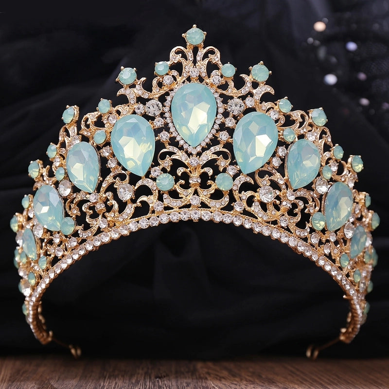 Women’s Elegant Romantic Crown Alloy Diamond Crown
