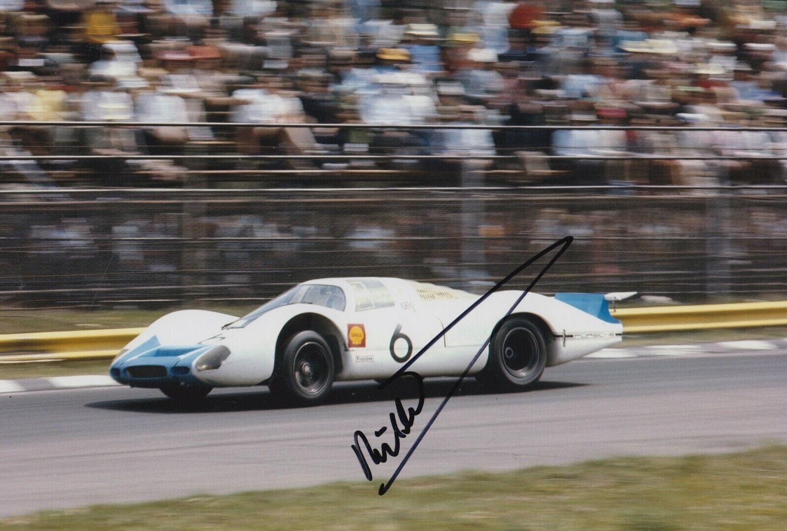 Richard Attwood Hand Signed 12x8 Photo Poster painting - Le Mans Autograph 3.