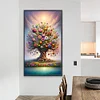 (40*70cm)Flower Tree - Full Round Drill Diamond Painting