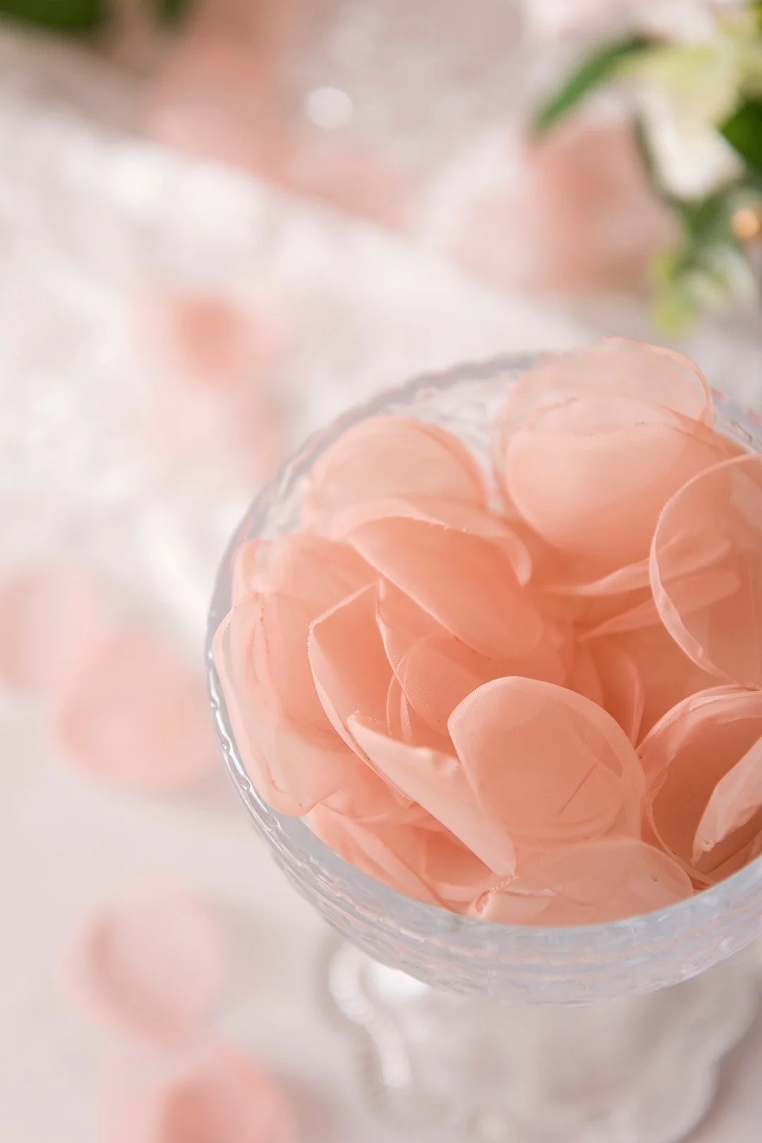Silk Rose Petals