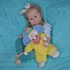 [Heartbeat & Coos] 20" Realistic Toddlers Reborn Baby Doll Blonde Hair Girl Wedela Handmade Huggable and Posable - RBBI-Myrebornbabydoll&reg; Myrebornbabydoll&reg;